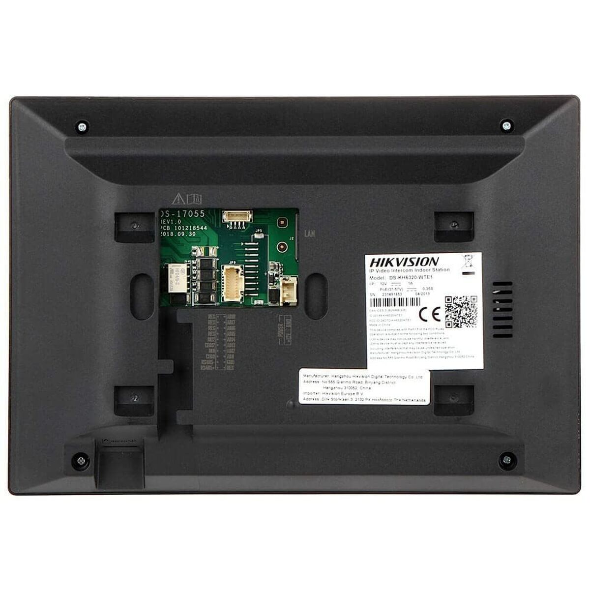 Hikvision DS-KH6320-WTE1 Moniteur de vidéophone