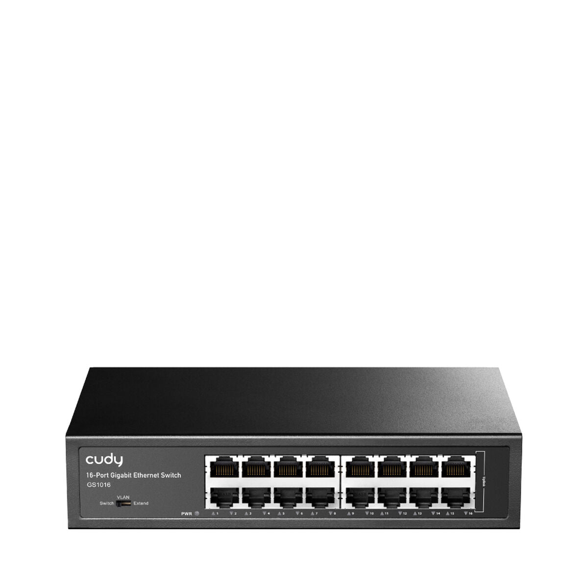 Cudy GS1016 commutateur réseau Non-géré Gigabit Ethernet (10/100/1000) Noir