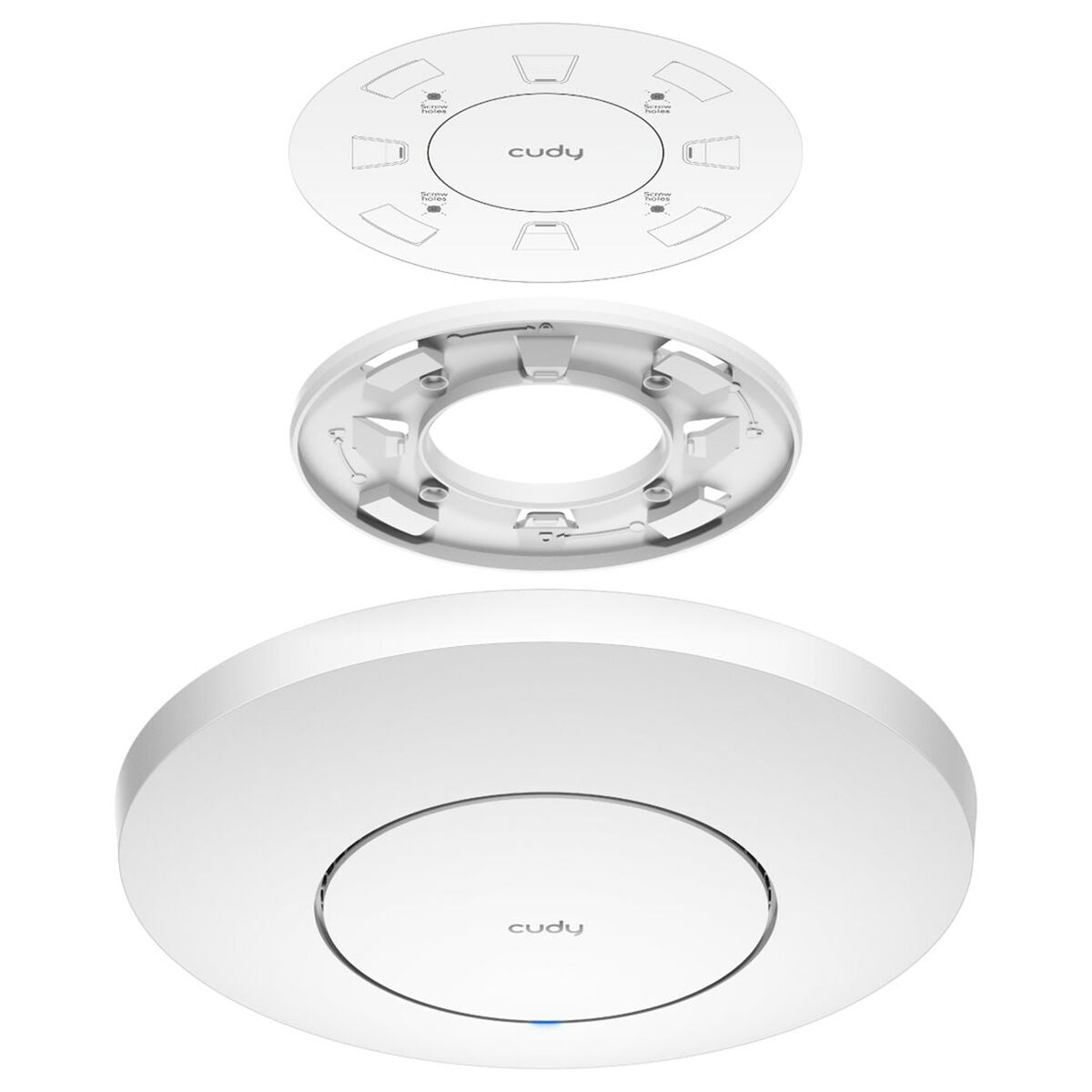 Cudy AC1300 1167 Mbit/s Blanc Connexion Ethernet, supportant l'alimentation via ce port (PoE)
