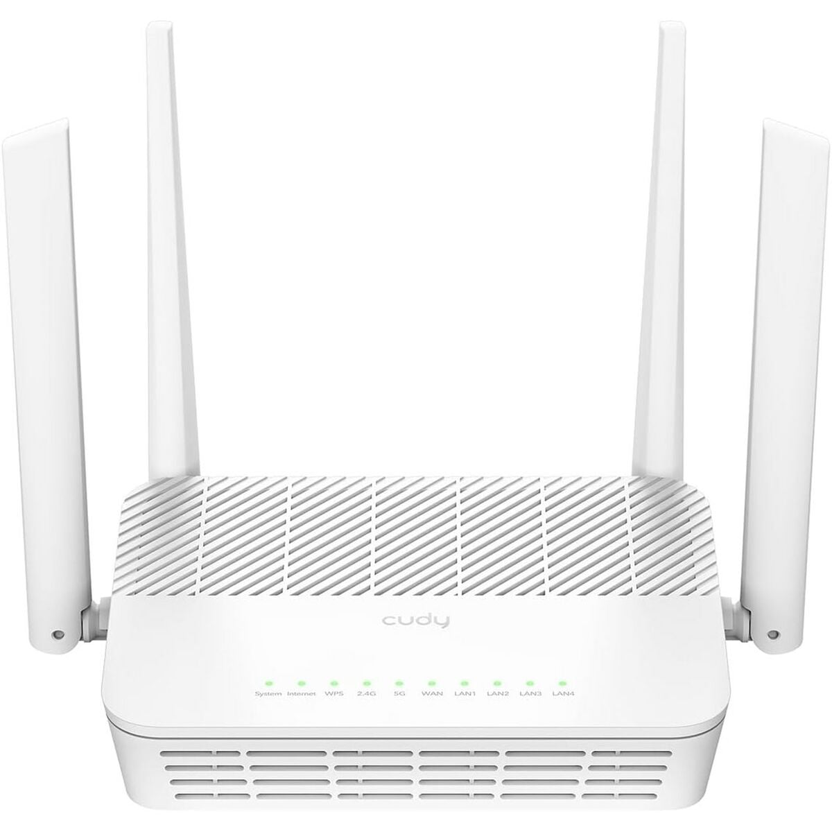 Cudy AX3000 routeur sans fil Gigabit Ethernet Bi-bande (2,4 GHz / 5 GHz) Blanc