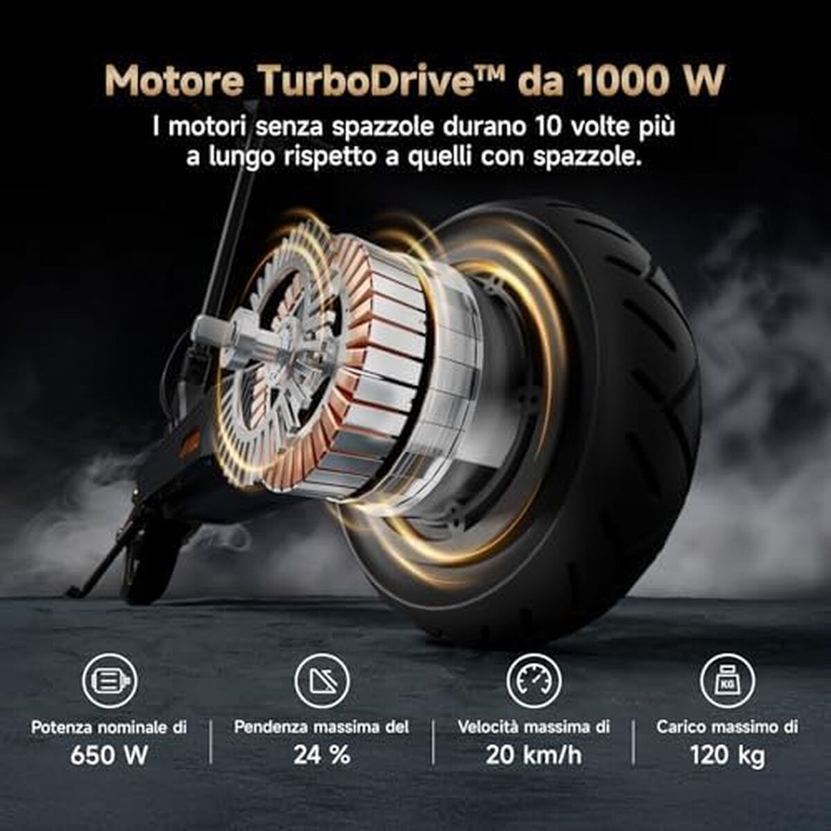 Trottinette électrique Navee ST3 500 W Noir 500W 1000W  25km/h  40Km/h  48V/10,2