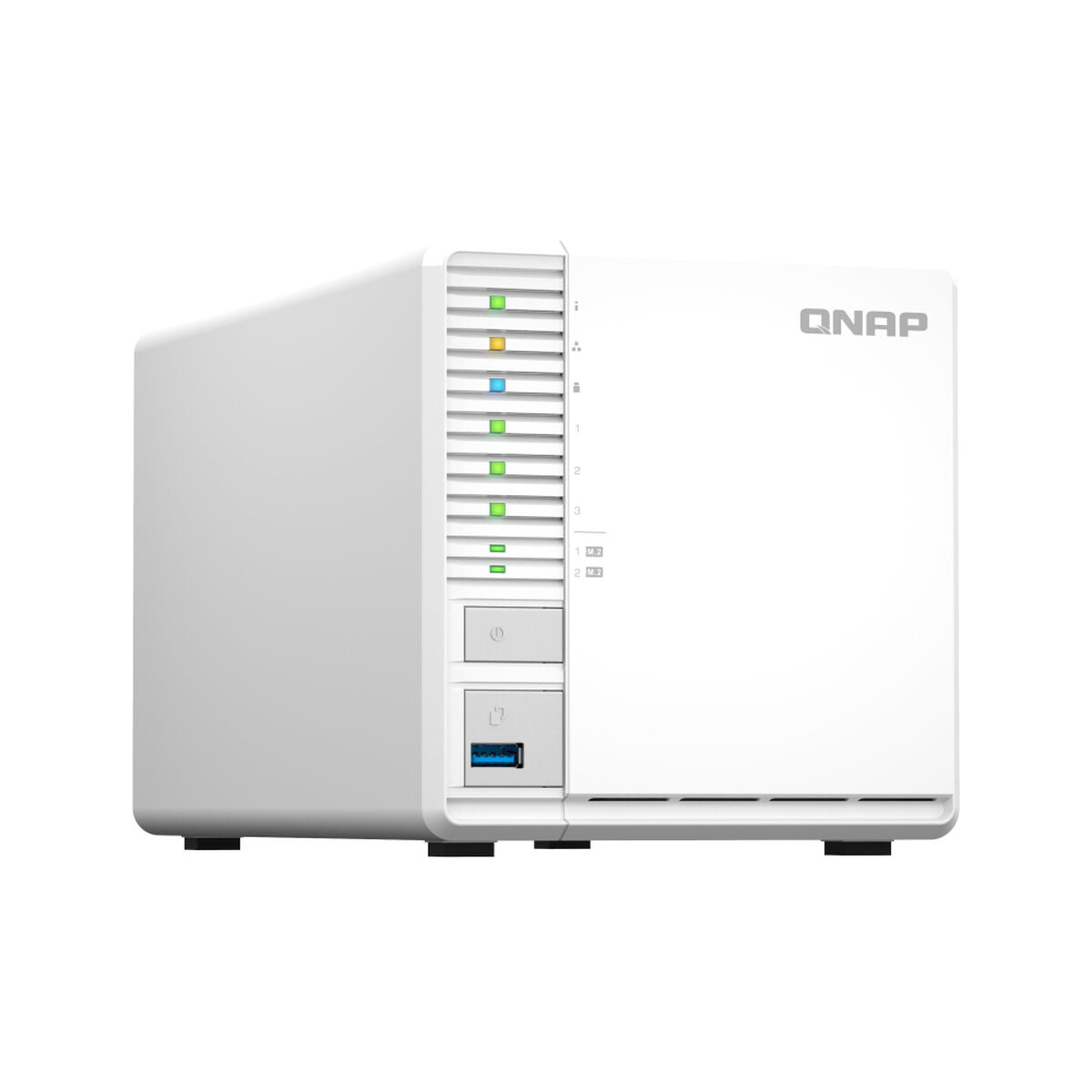 QNAP TS-364 NAS Tower Intel® Celeron® N5095 8 Go DDR4 0 To QNAP Turbo System Blanc