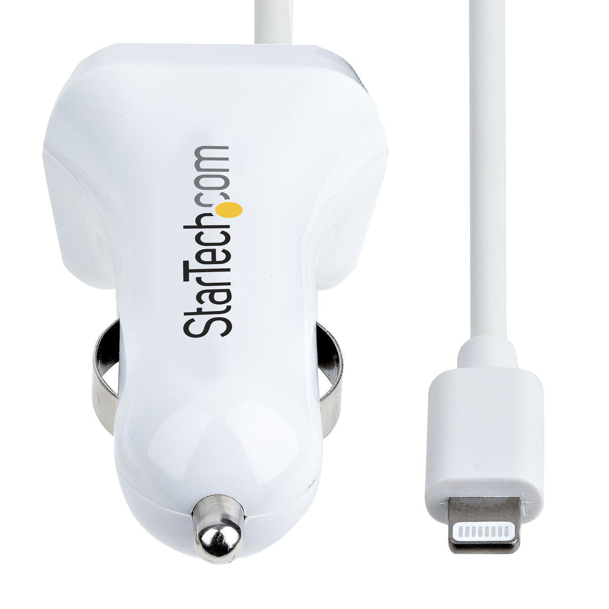 Lightning Car Charger w/Cable 2 Ports