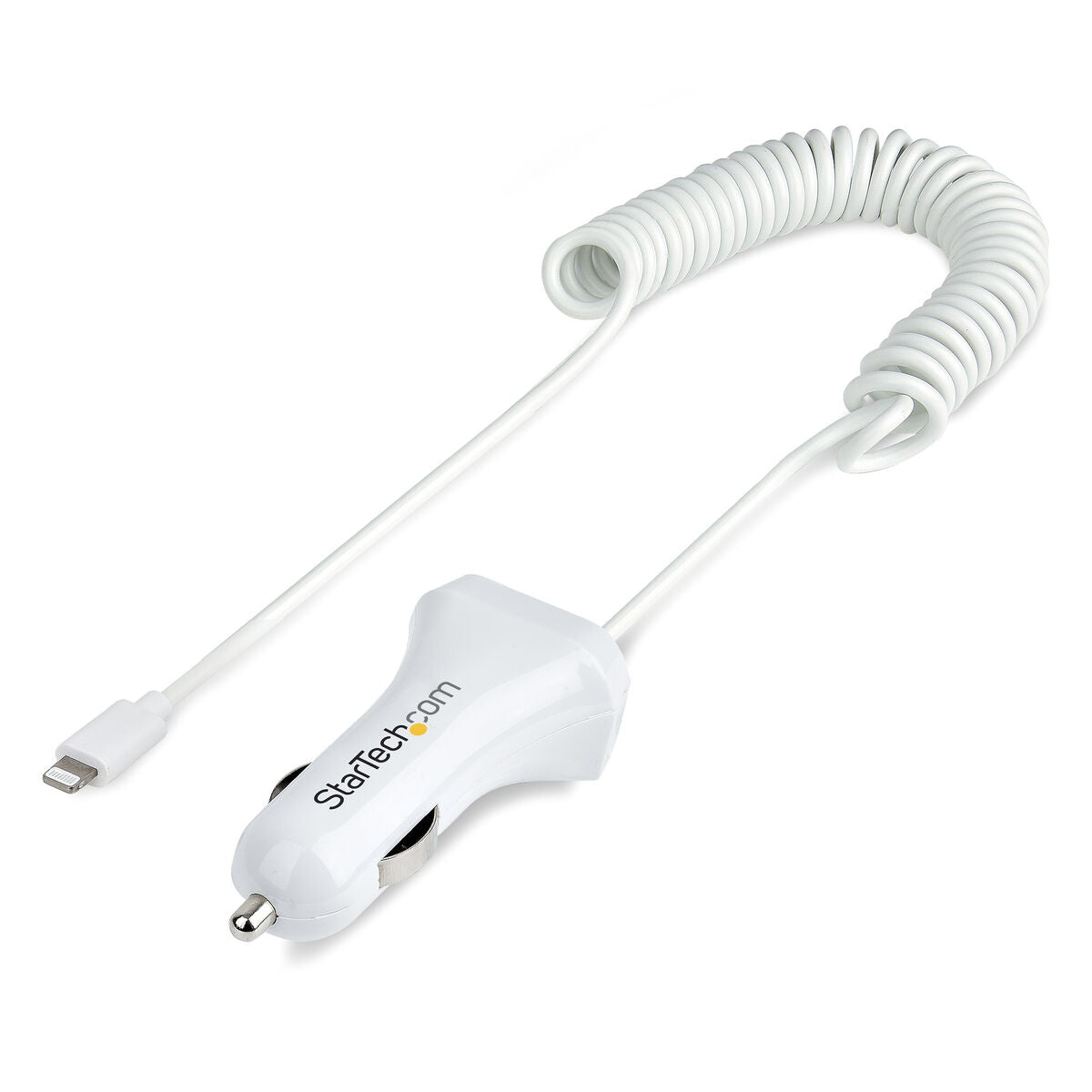 Lightning Car Charger w/Cable 2 Ports