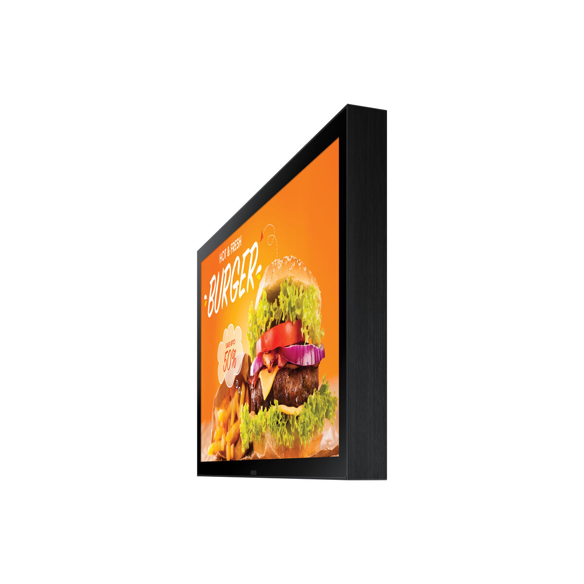 SAMSUNG OH24B Outdoor LCD 24p FHD 16:9 IP56 rated display kit with protection glass 1500nits 2xUSB 2.0 RJ45 HDMI