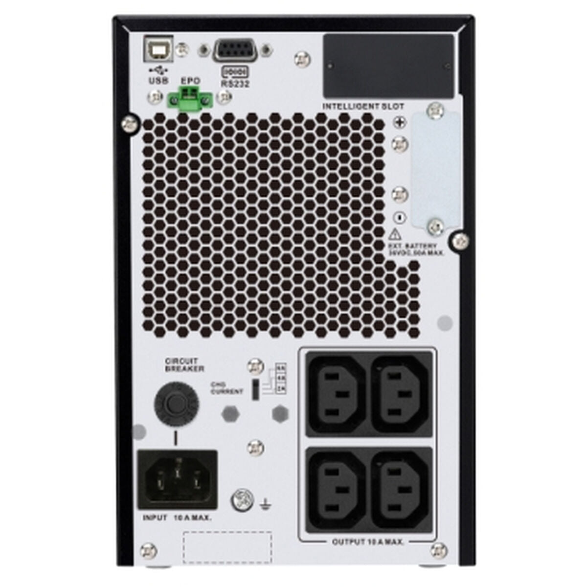 APC Easy UPS On-Line UPS tower extended runtime AC 220/230/240V 900Watt 1000VA 1-phase lead acid USB serial oc 4 Europe BK RAL 7010