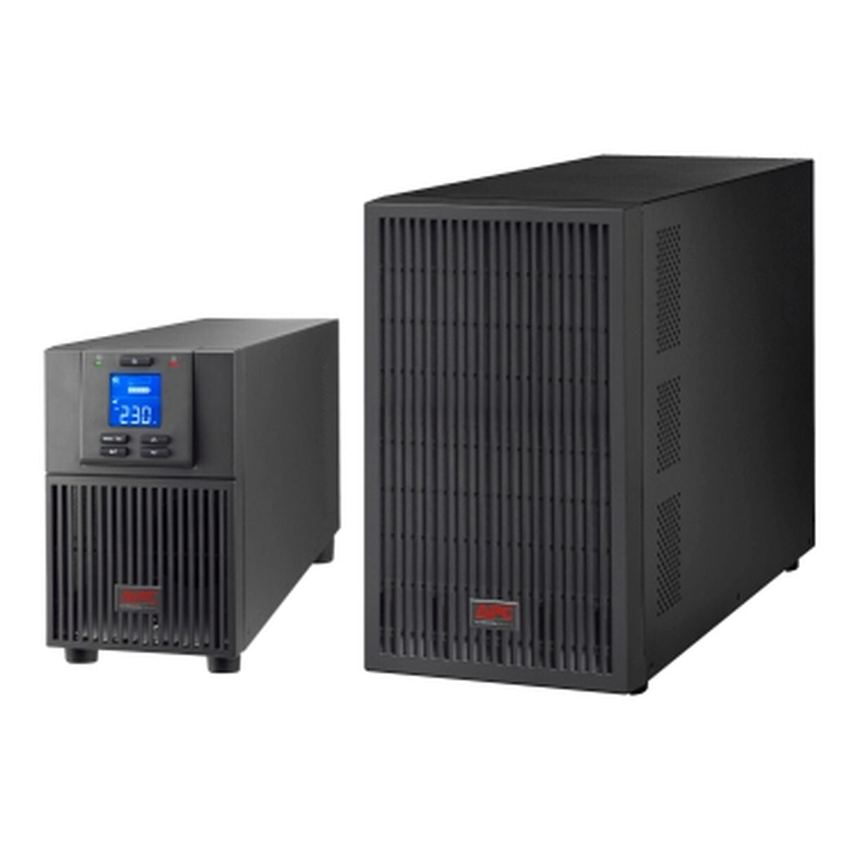 APC Easy UPS On-Line UPS tower extended runtime AC 220/230/240V 2700Watt 3000VA 1-phase lead acid USB serial oc 7 EU BK RAL 7010