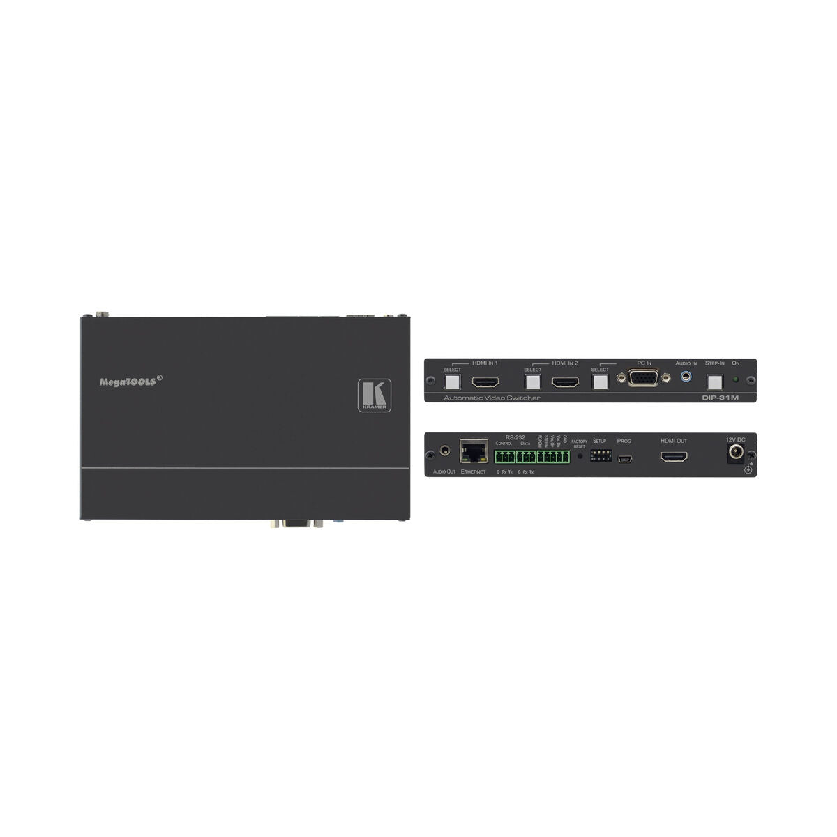 Kramer 4K UHD HDMI & Computer Graphics Automatic Video Switcher