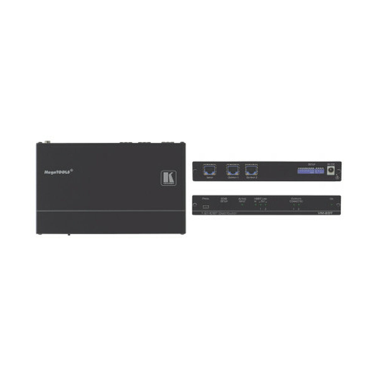 Kramer 4K (4:2:0) 1:2 Long-reach HDBT DA