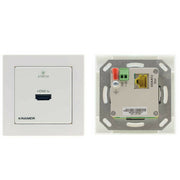 Kramer 4K60 4:4:4 HDMI 1-gang Wall-plate Transmitter over PoC Long-Reach DGKat (EU, UK, US-D)