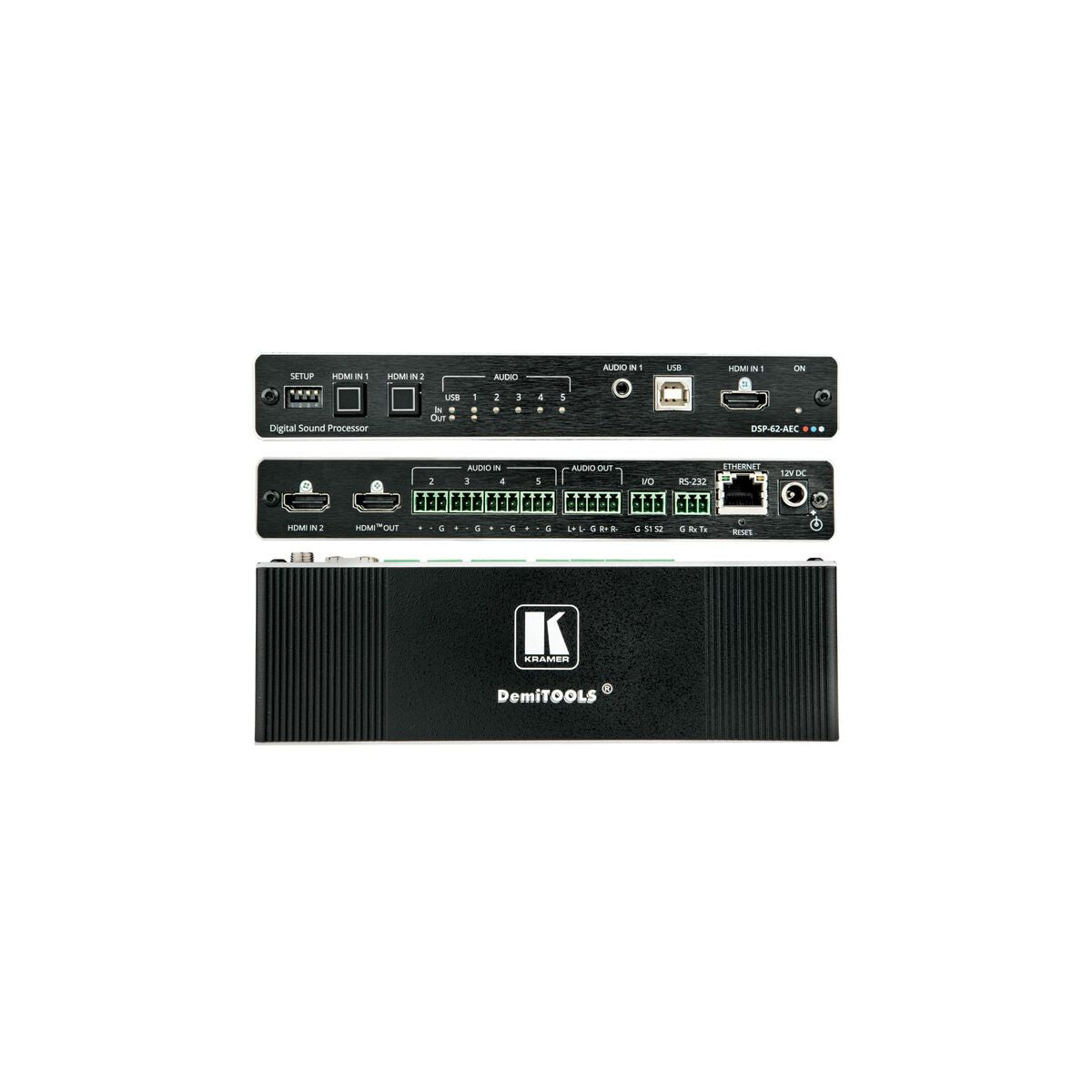 Kramer Audio switcher-mixer with DSP functions