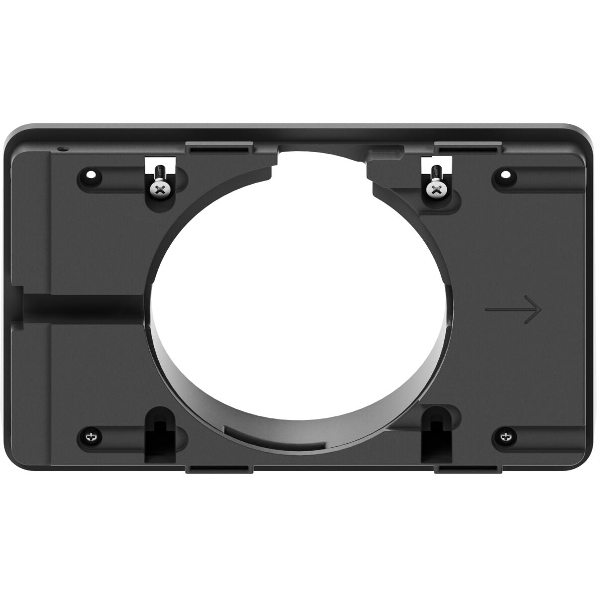 LOGITECH Mounting kit angle plinth reversible interface 14 viewing angle for meeting room scheduling system graphite
