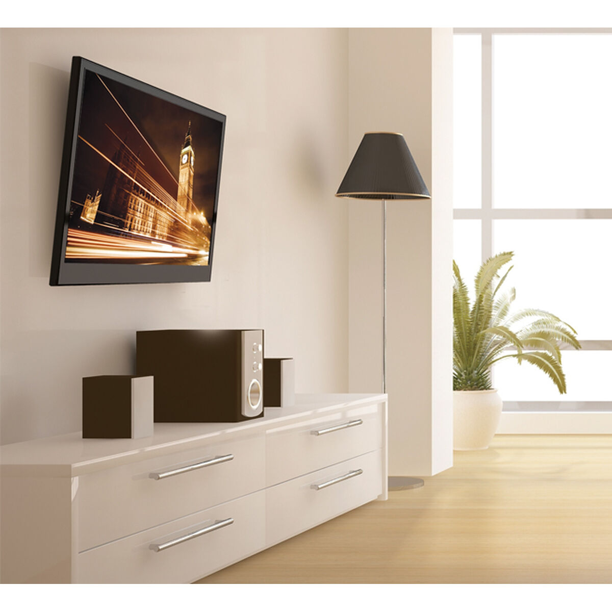 Flat Screen Wall Mount with Tilt VESA 2
