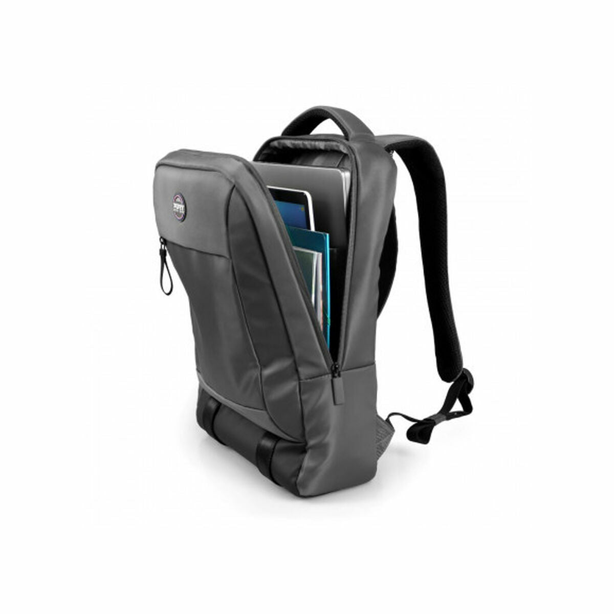 PORT DESIGNS Trendy & Colorful Urban Backpack Dedicated Padded Laptop Compartment up to 14/15.6p Slim Format