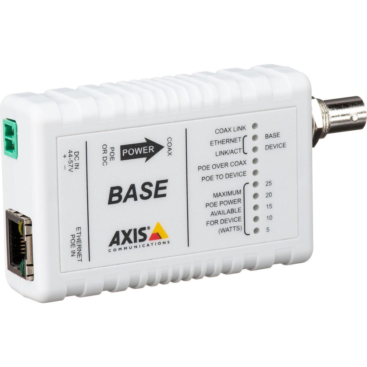 AXIS T8641 PoE+ sur Coax Base