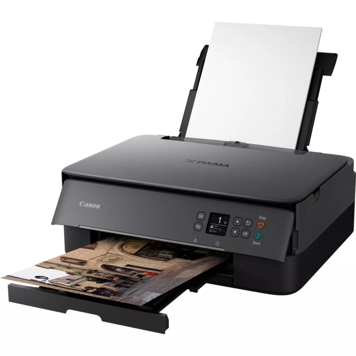 CANON PIXMA TS5350i MFP colour inkjet A4 13ipm Print 200sheets USB Wi-Fi Black (P)