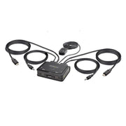 2-Port USB-C Cable KVM Switch 4K 60Hz