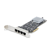 4-Port NBASE-T 2.5Gbps PCIe Network Card