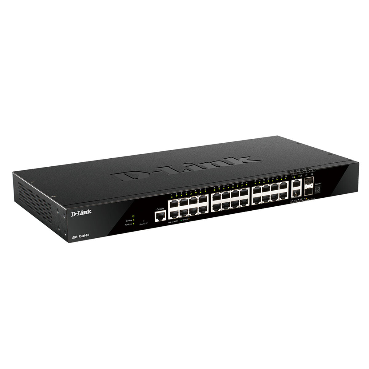D-LINK DGS-1520-28/E 28-Port Smart Managed Gigabit Stack Switch 4x 10G