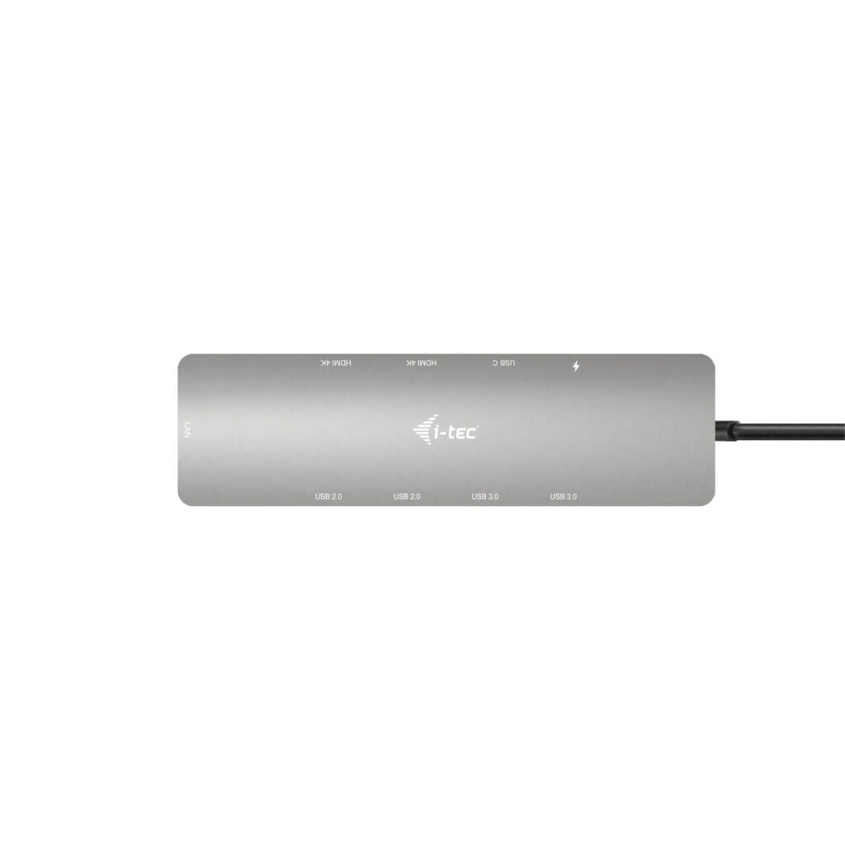 I-TEC USB-C Metal Nano Dock 2x HDMI 1x GLAN 2x USB 3.2 2x USB2.0 1x USB-C 3.2 Gen.1 Data 1x USB-C 100W PD Sans Alimentation