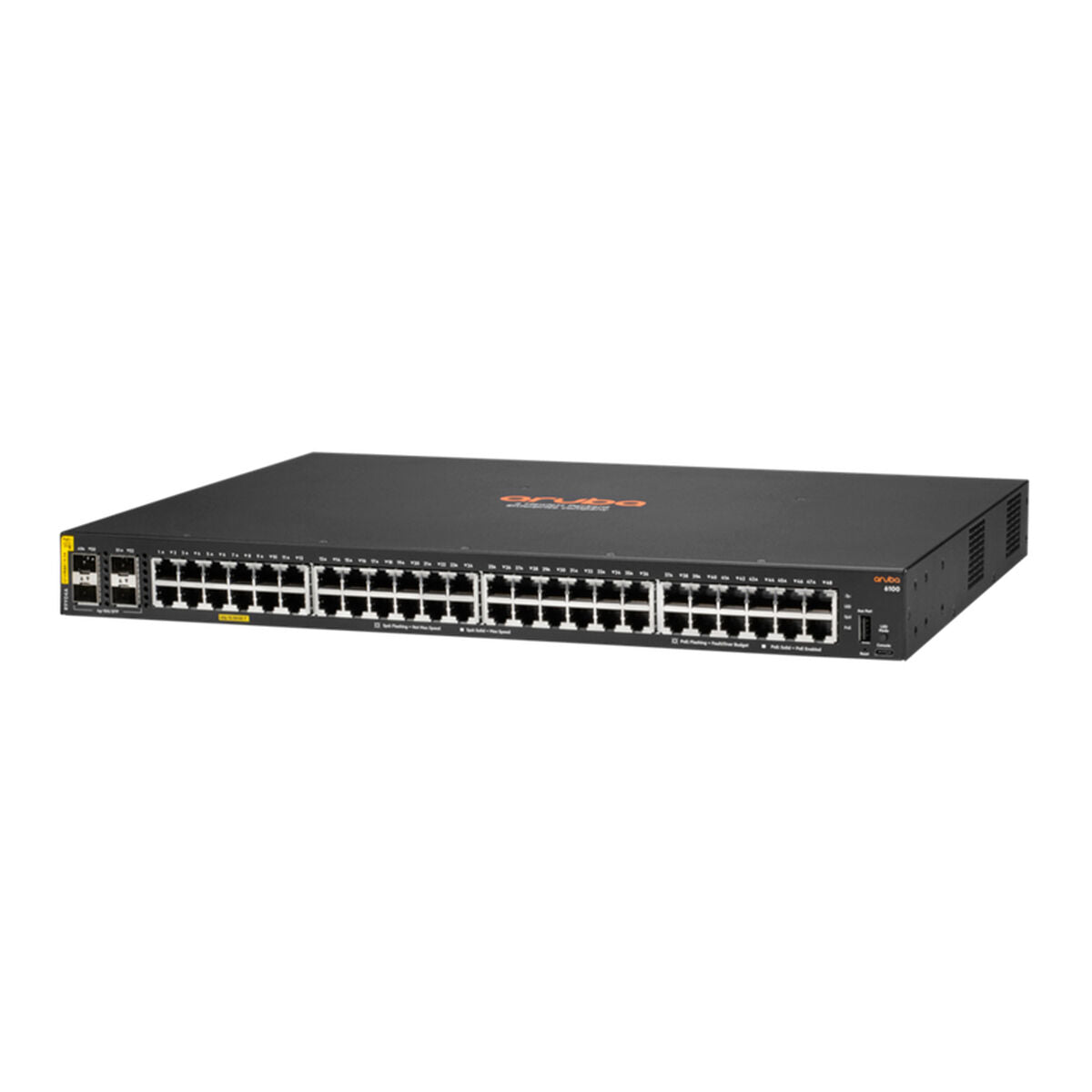 HPE Aruba CX 6100 48G Class4 PoE 4SFP+ 740W Switch