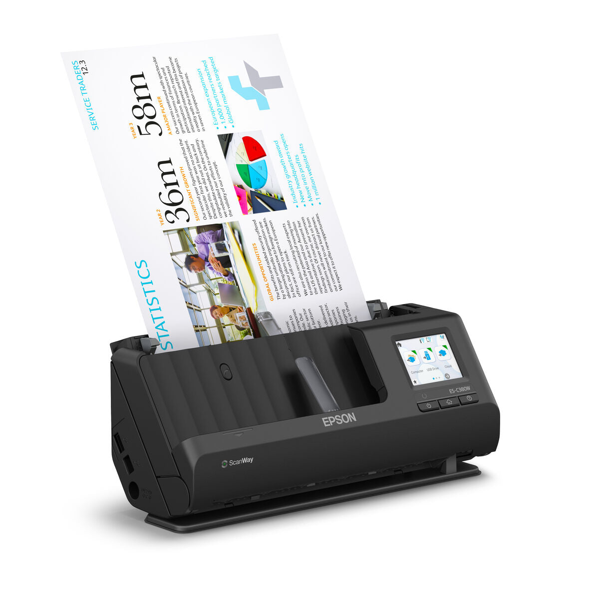EPSON WorkForce ES-C380W Scanner 30ppm