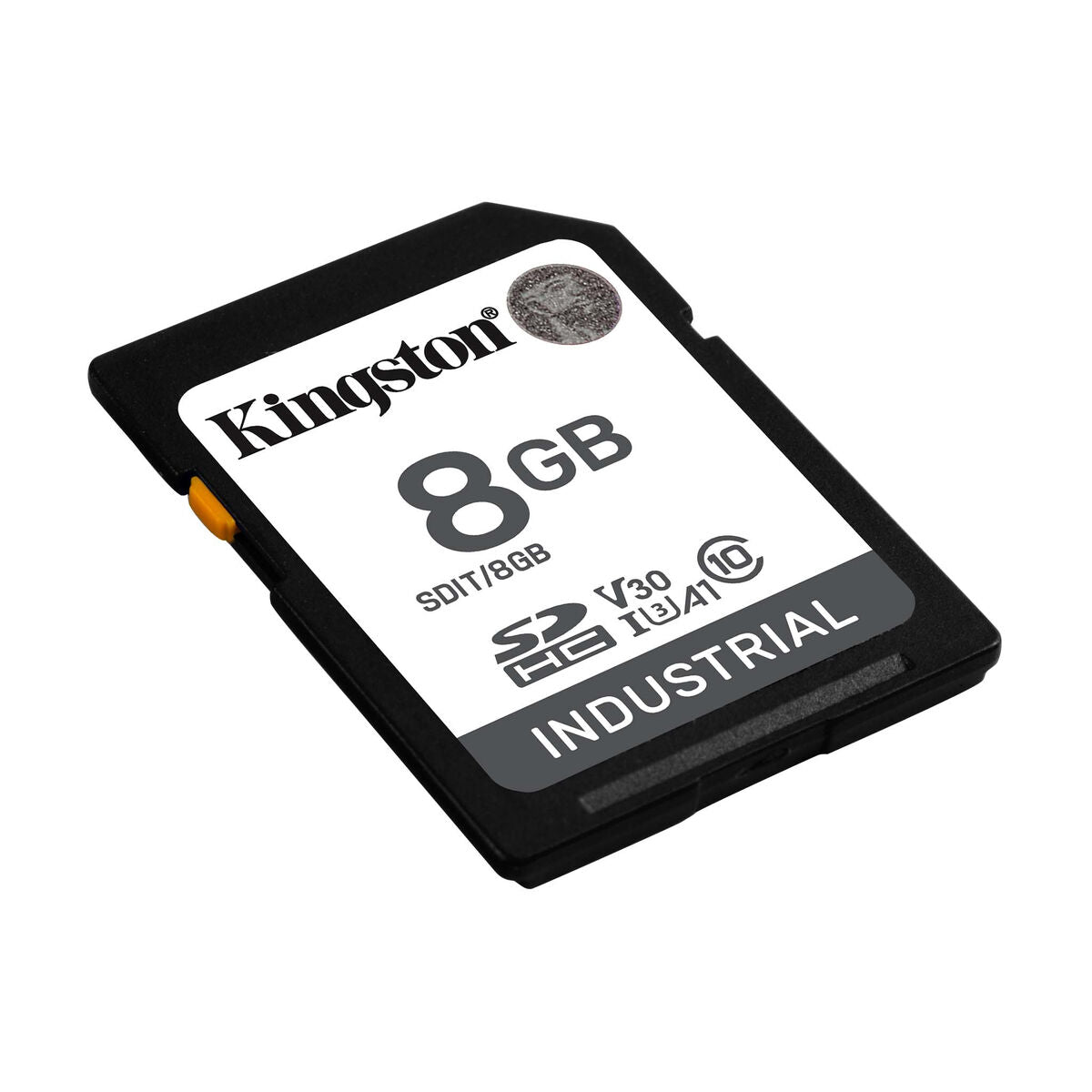 KINGSTON 8Go SDHC Industrial -40C to 85C C10 UHS-I U3 V30 A1 pSLC