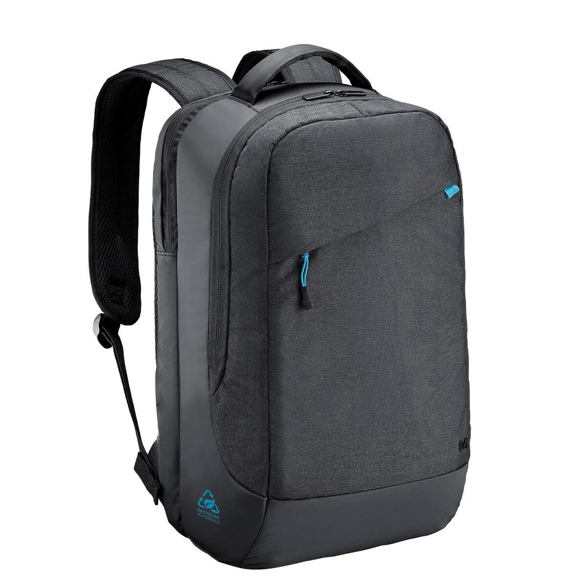 Trendy Backpack 14-17 Black 35% RECYCLED