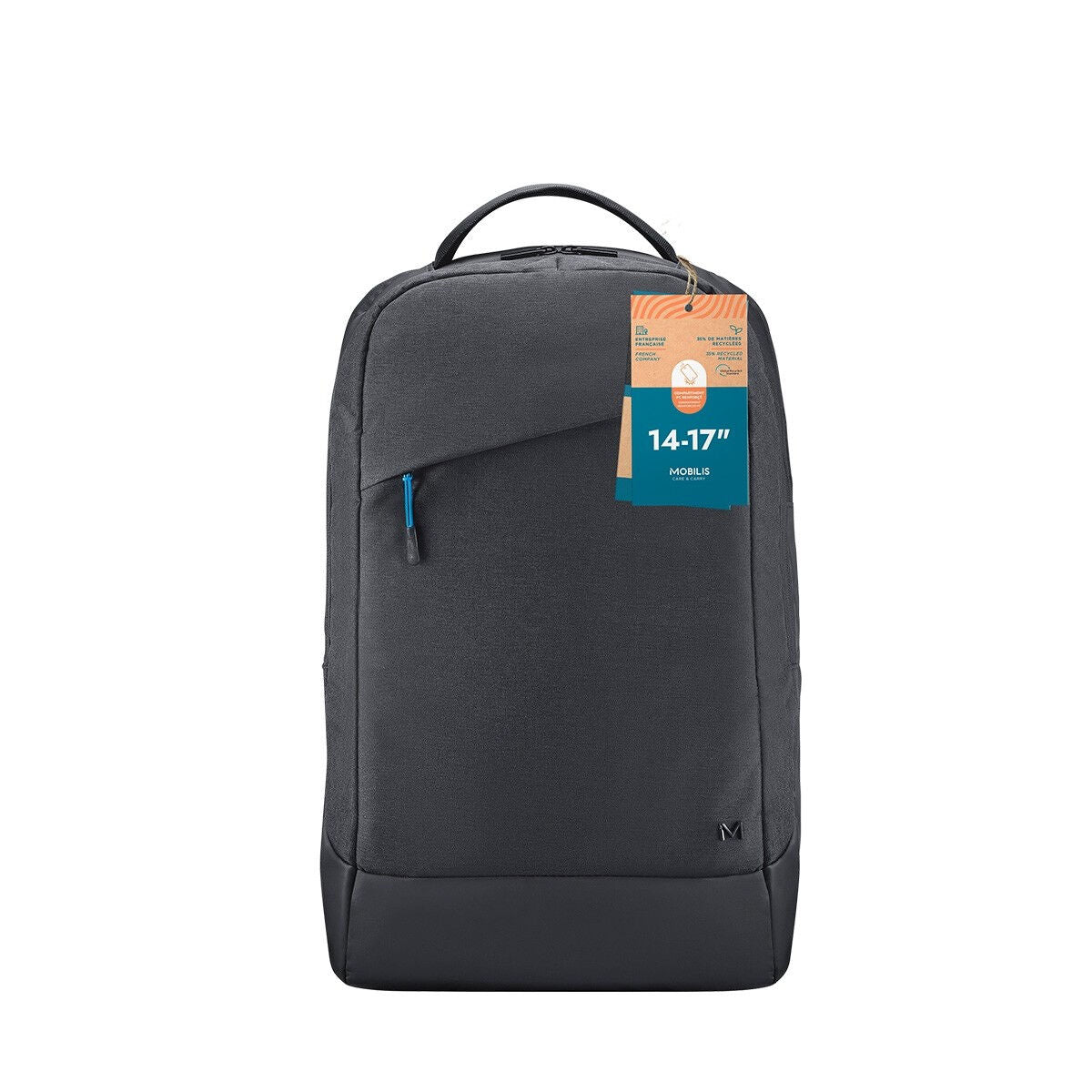 Trendy Backpack 14-17 Black 35% RECYCLED
