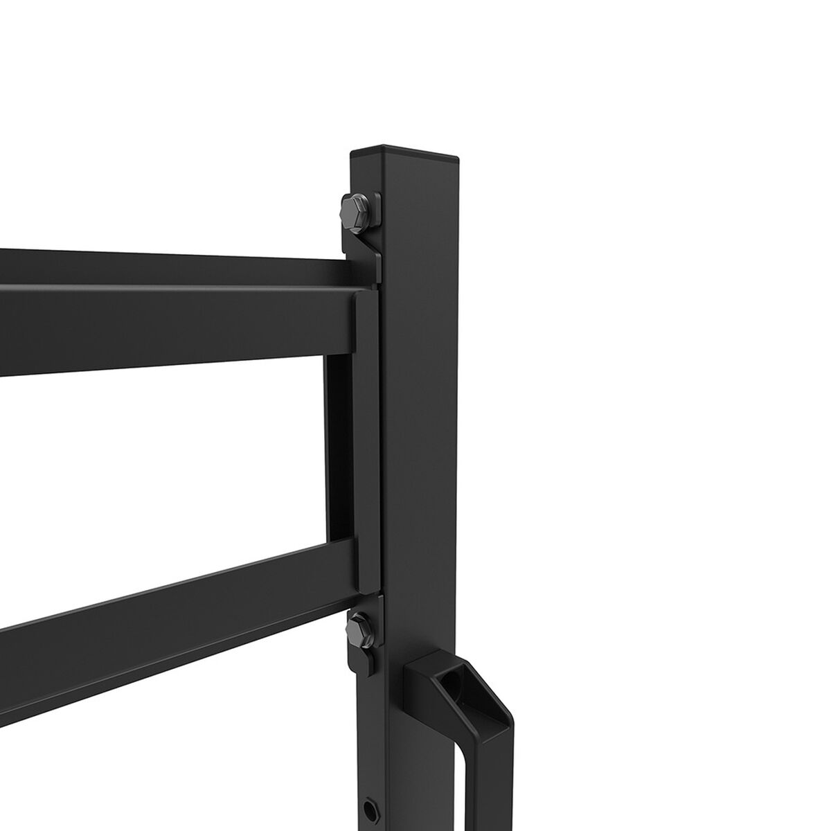 NEOMOUNTS FL50-525BL1 Support au sol mobile pour écran 55-86p - étagère multimédia incluse - installation rapide - TÌV
