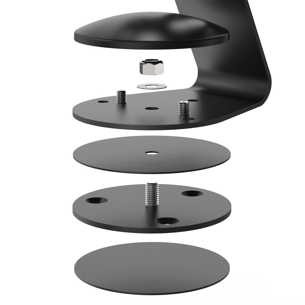 Swivel Base for Core Stand Black