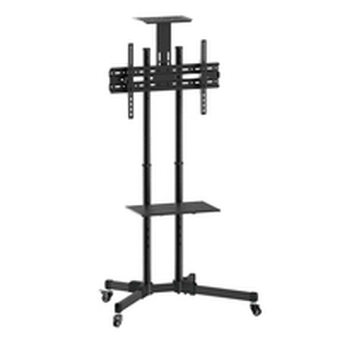 "Techly ICA-TR16T Support TV mobile 37-70"" jusqu'a 50kg réglable 2 étageres"