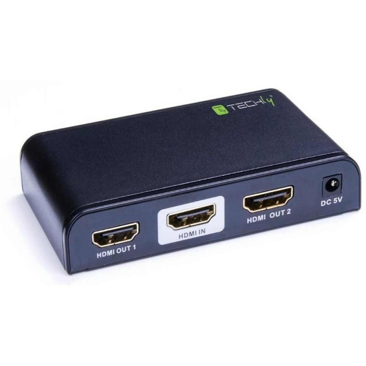 Techly IDATA HDMI2-4K2 Répartiteur HDMI 2.0 4K@60Hz 1x2 Actif