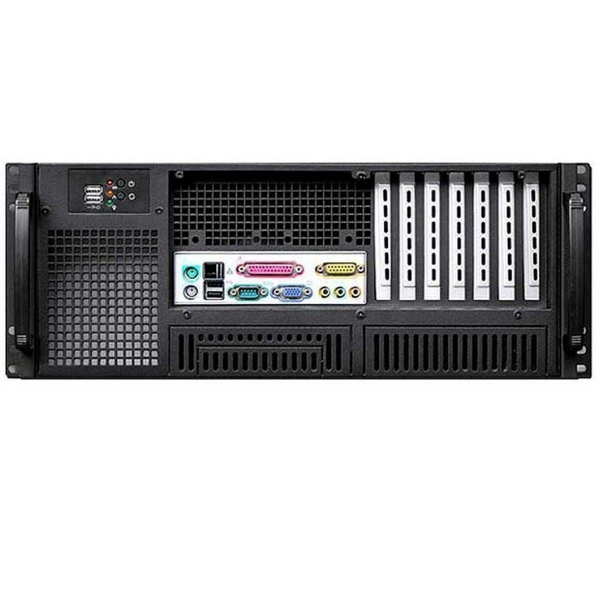 "Techly I-CASE MP-P4HX-BLK6 Boîtier serveur PC ATX Rack 19"" 4U"