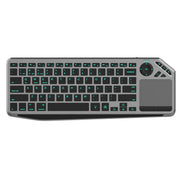 Clavier sans fil Bluetooth 2.4GHz USB Techly ICTB9801TB avec pavé tactile LED