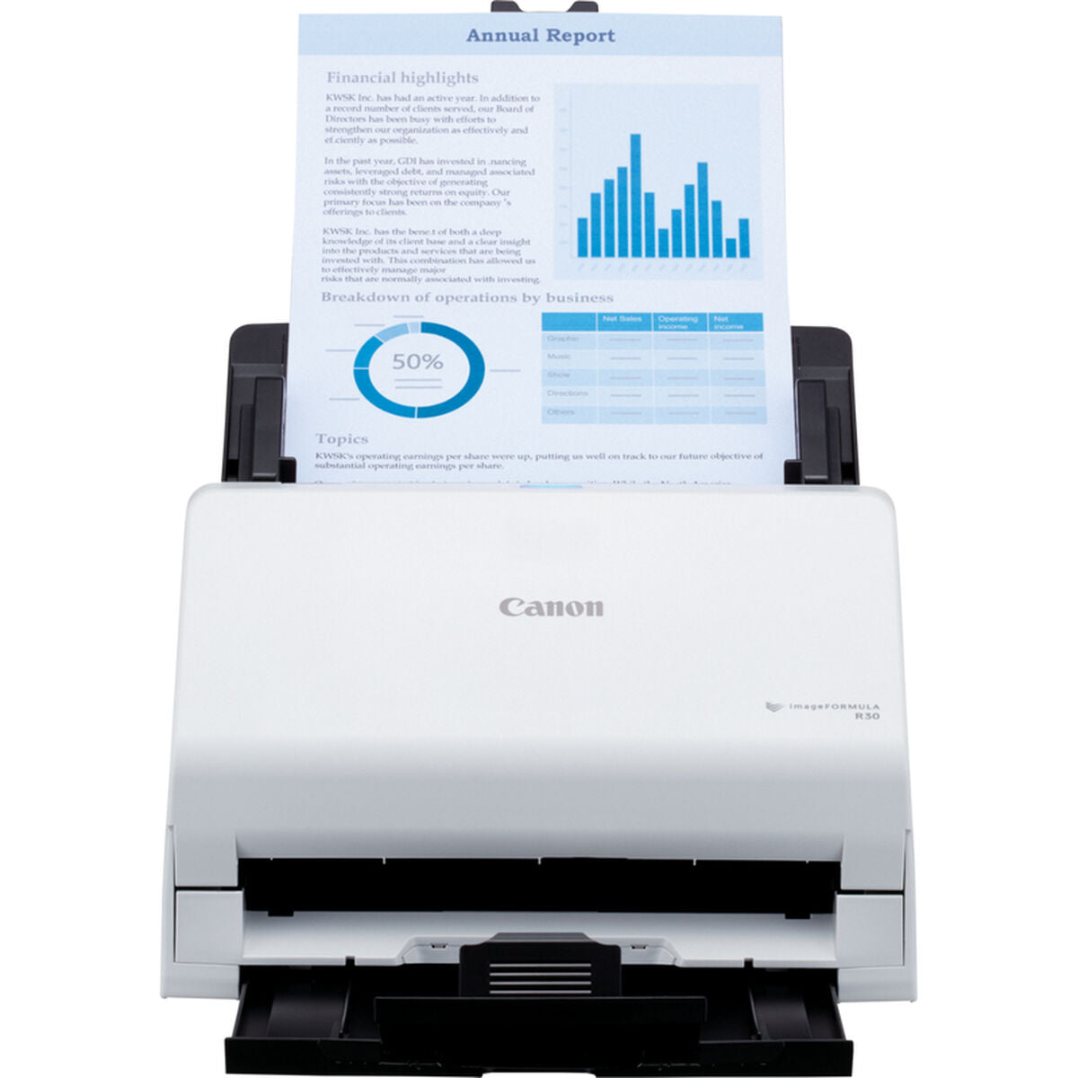 CANON ImageFormula Document Scanner R30 ADF 60sheet 50ipm