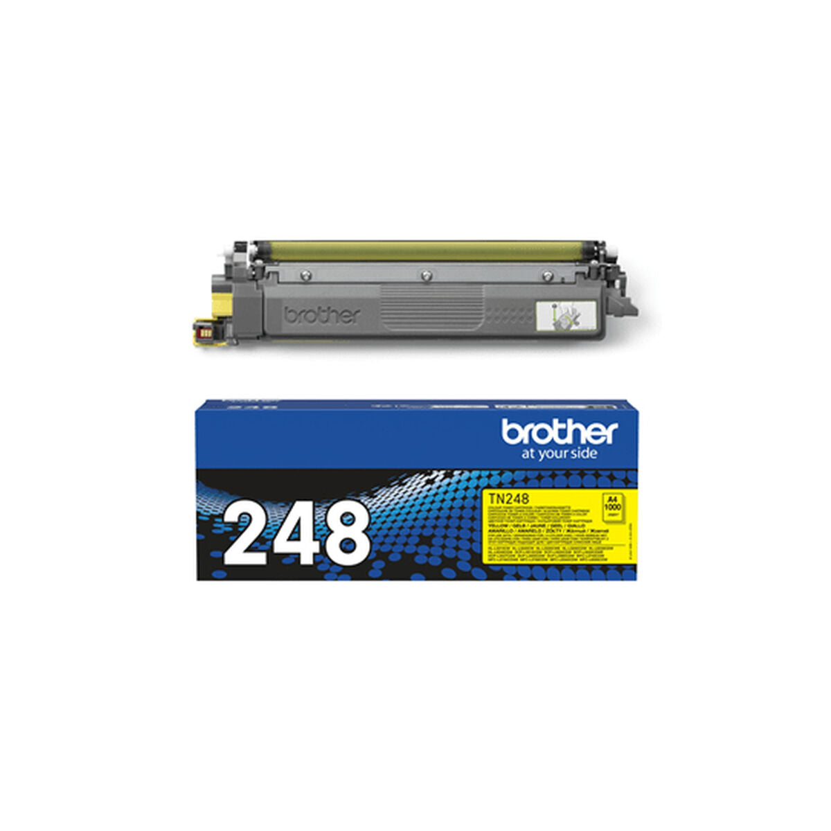 BROTHER TN248Y Yellow Toner Cartridge ISO Yield 1.000 pages