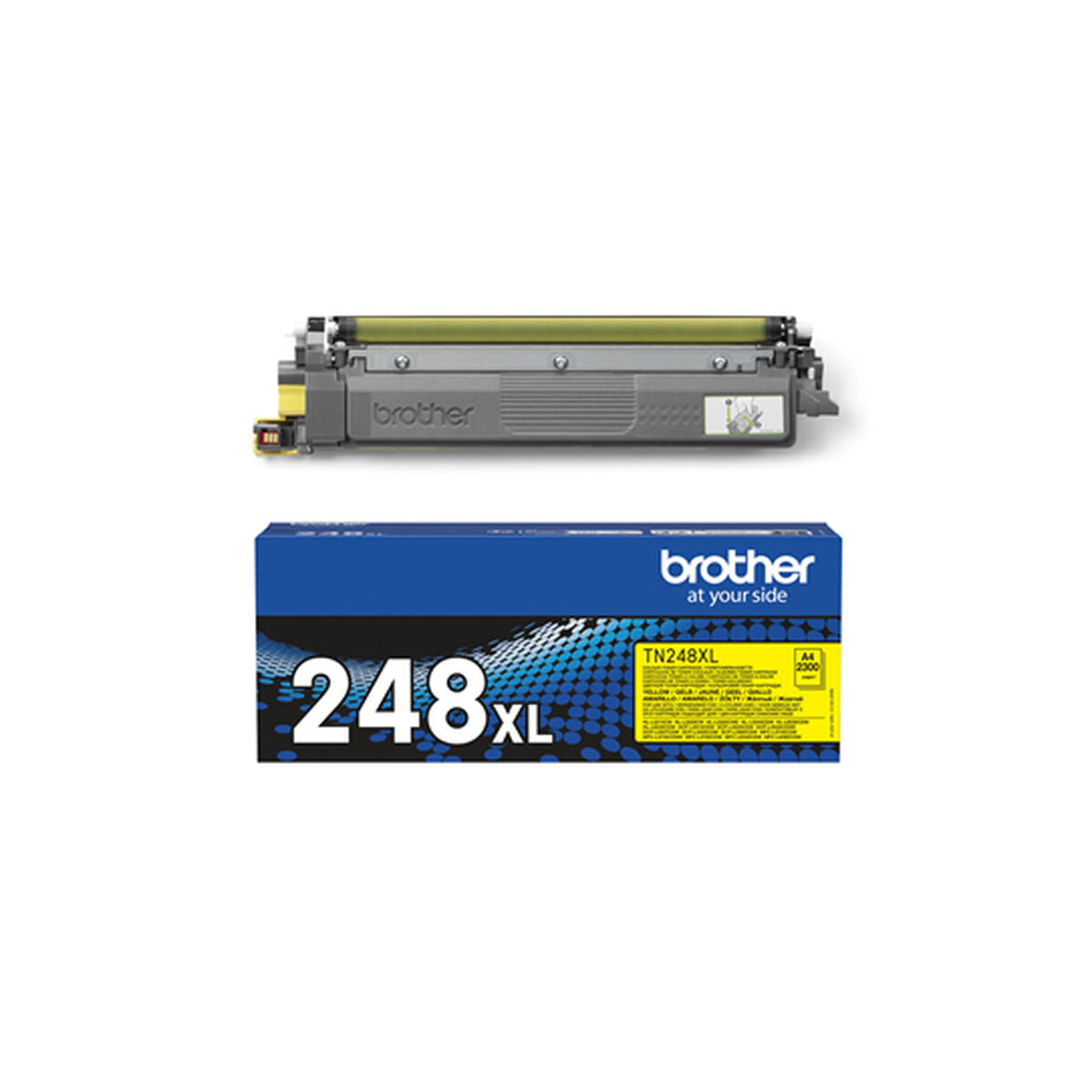 BROTHER TN248XLY Yellow Toner Cartridge ISO Yield 2300 pages