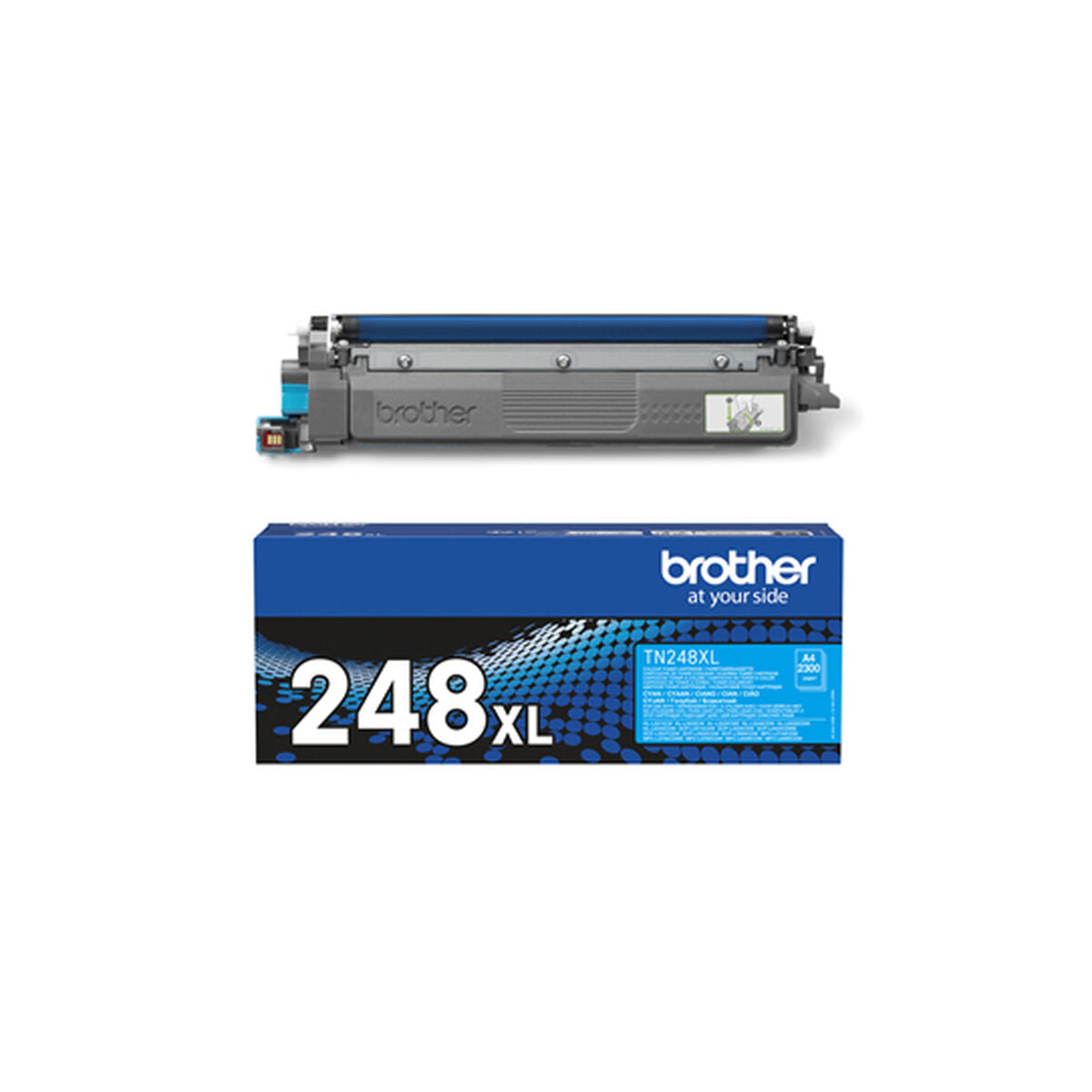 BROTHER TN248XLC Cyan Toner Cartridge ISO Yield 2300 pages