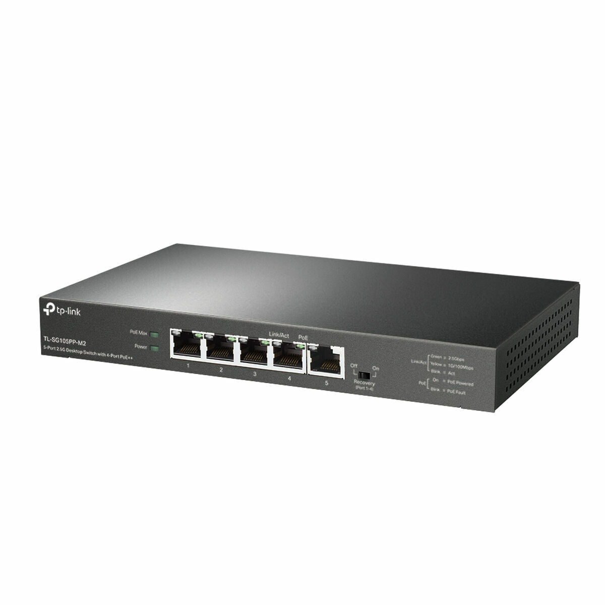 5-Port 2.5G Desktop Switch with 4-Port
