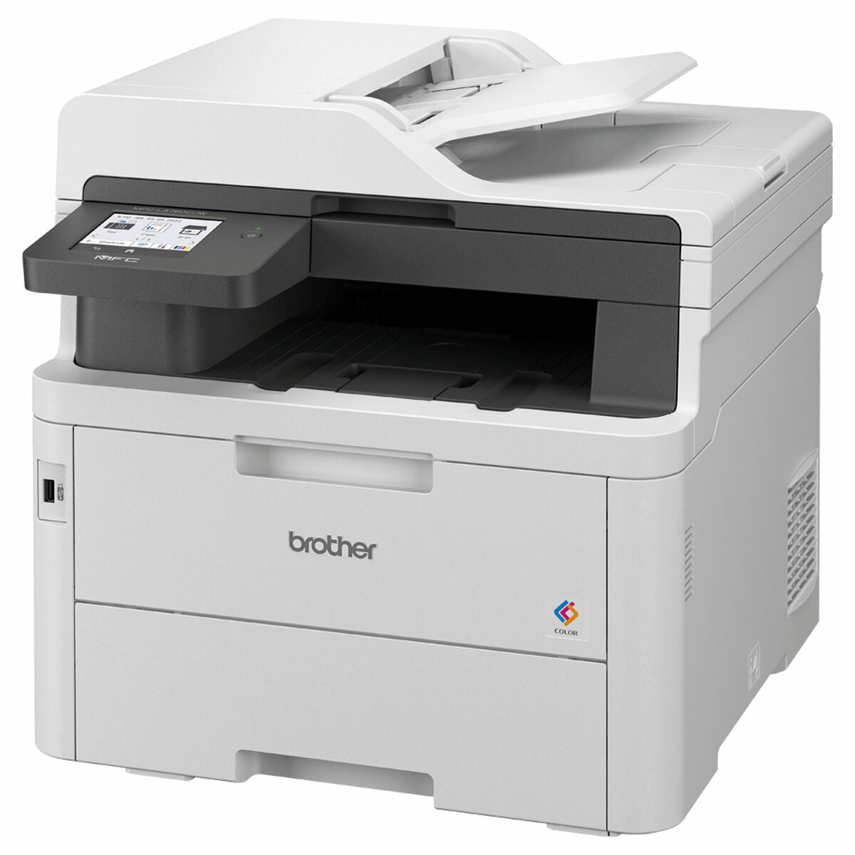 BROTHER MFC-L3760CDW MFP colour LED A4 26ppm copy 26ppm print 250 sheets USB 2.0 Gigabit LAN Wi-Fi USB host