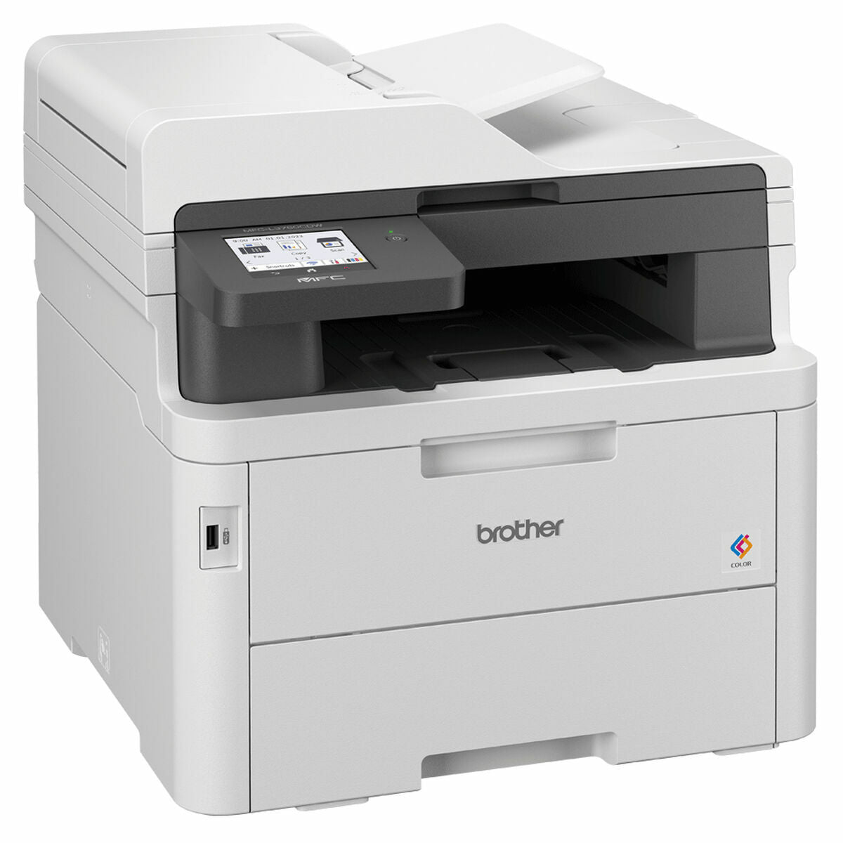 BROTHER MFC-L3760CDW MFP colour LED A4 26ppm copy 26ppm print 250 sheets USB 2.0 Gigabit LAN Wi-Fi USB host