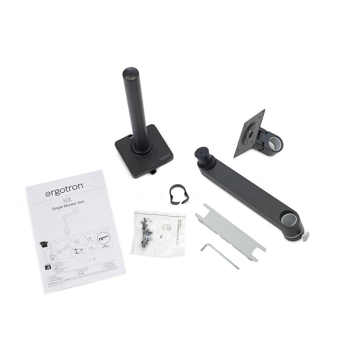 Ergotron NX Monitor Arm Black