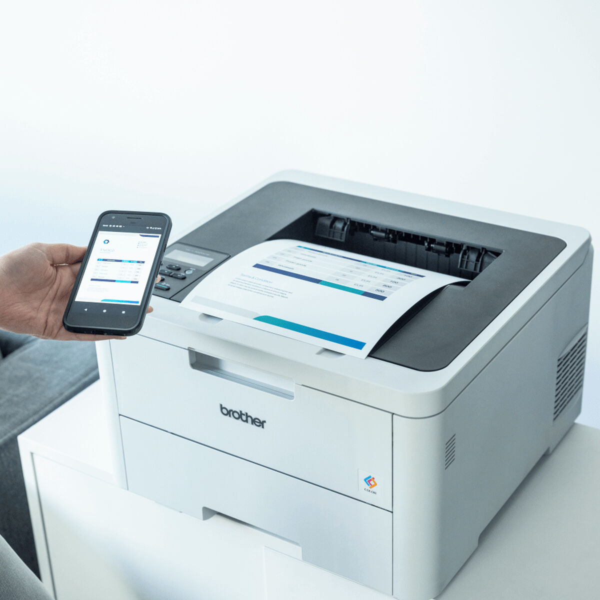 BROTHER DCP-L3520CDWE MFP colour LED A4 18ppm Copy 18ppm Print 250sheets USB Wi-Fi