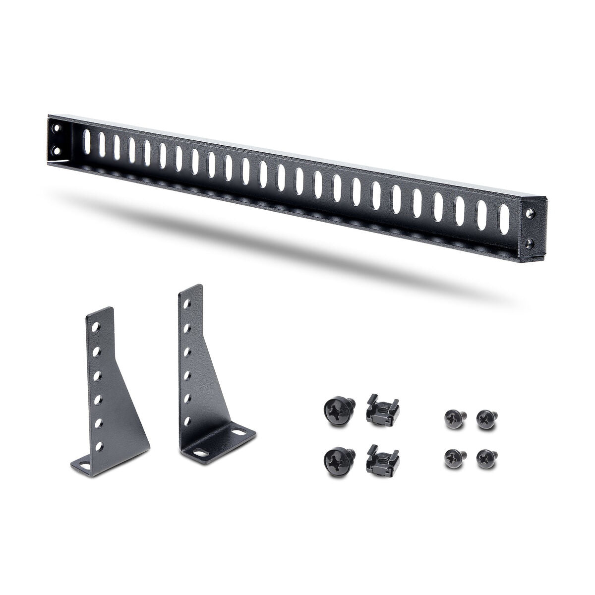 1U Horizontal Cable Management Lace Bar