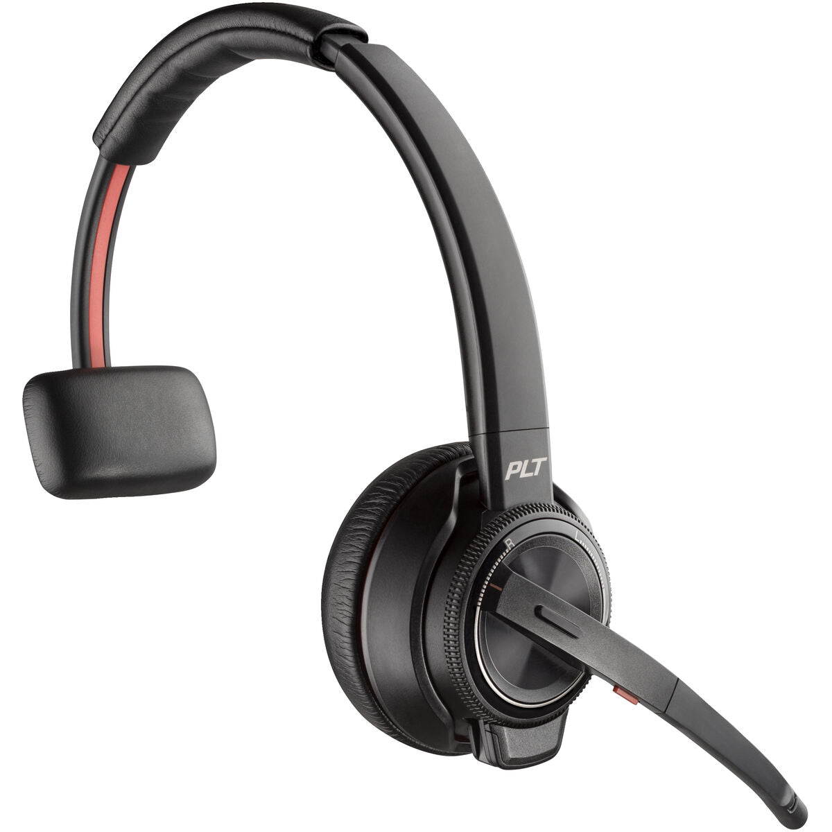 HP Poly Savi 8210 Office DECT 1880-1900 MHz Single Ear Headset Socle de chargement Noir