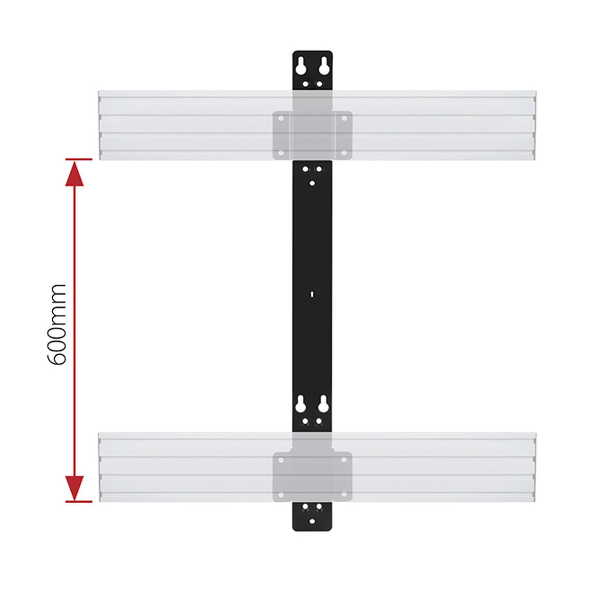 SYSTEM X - Twin Rail Mounting Bracket fo