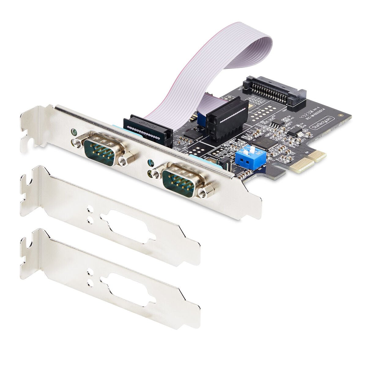 2-Port Serial PCIe Card RS232/422/485