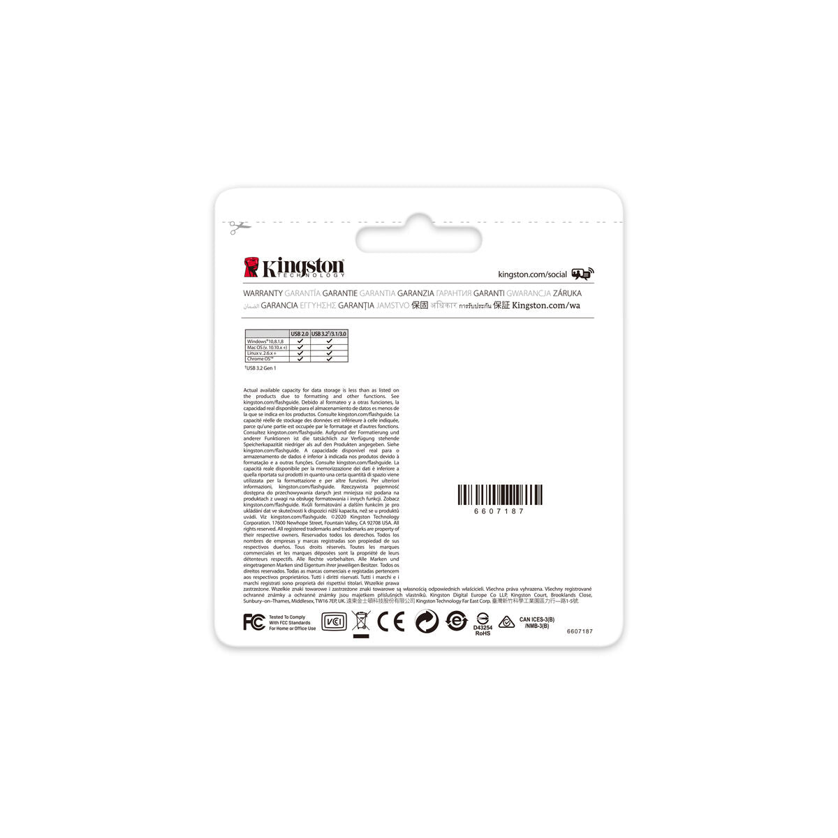 KINGSTON 512Go DataTraveler Kyson 200Mo/s Metal USB 3.2 Gen 1