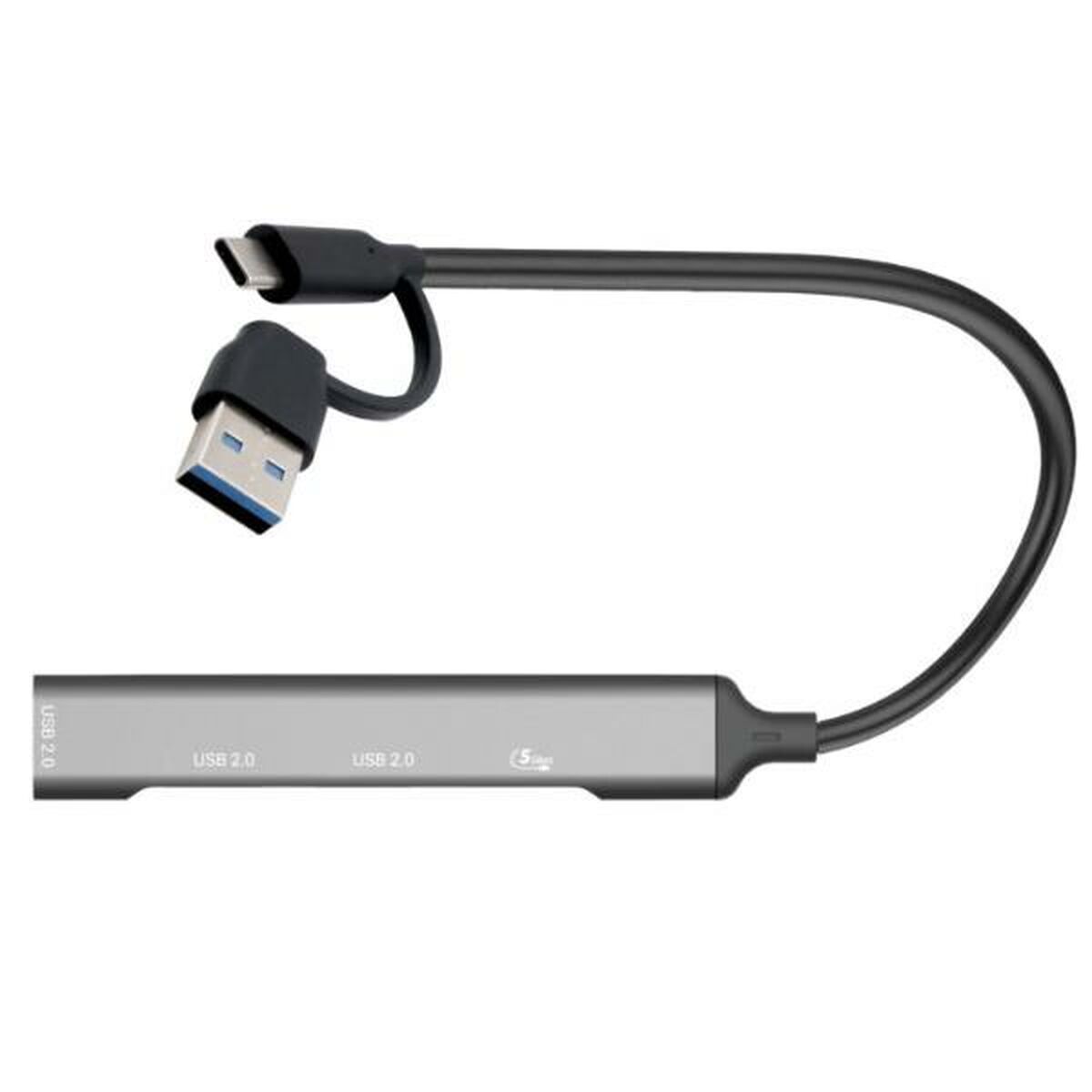 I-TEC USB-A/USB-C Metal HUB USB-C 3.1 + 3xUSB 2.0